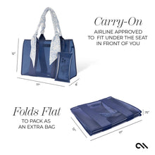 Load image into Gallery viewer, Case-Mate Something Navy Twilly Jelly Tote Bag