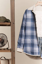 Load image into Gallery viewer, Reversible Corduroy and Plaid Shacket
