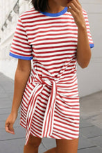 Load image into Gallery viewer, Stripe T Shirt Dress| S-XL
