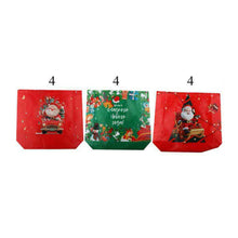 Load image into Gallery viewer, 12PCS - Santa Christmas Message Printed Reusable Gift Bags