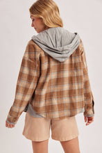 Load image into Gallery viewer, ZIPPER FRONT QUILTED PUFFER VEST CONTRAST HOODIE VEST