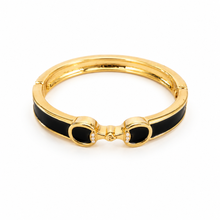 Load image into Gallery viewer, Derby Horse Bit Color Hinge Cuff Bracelet