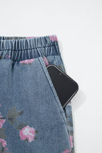 Load image into Gallery viewer, Floral Denim Jeans