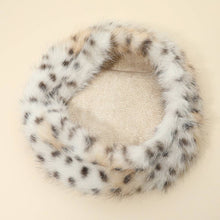 Load image into Gallery viewer, Plush Faux Fur Round Winter Beret Hat