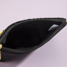 Load image into Gallery viewer, Seed Bead Sugar Skull Coin Purse