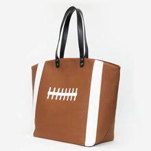 Load image into Gallery viewer, Football Stitch Large Tote Bag / Shoulder Bag
