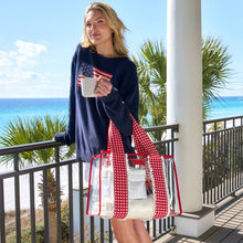 Load image into Gallery viewer, Case-Mate Cherry Gingham Jelly Tote Bag