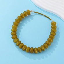 Load image into Gallery viewer, Chunky Beaded Natural Swirl Statement Necklace | 40NK9741