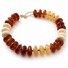 Load image into Gallery viewer, Ellison+Young Chunky Artisan Beaded Statement Necklace