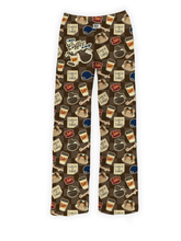 Load image into Gallery viewer, Gilmore Girls Luke's Coffee Diner Notes Lounge Pants