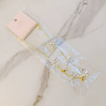 Load image into Gallery viewer, Bows And Bells Festive Necklace
