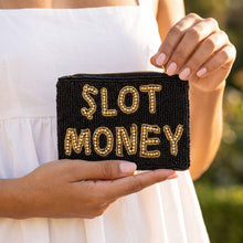 Load image into Gallery viewer, Slot Money Beaded Coin Pouch
