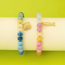 Load image into Gallery viewer, Nautical Multi-Color Beaded Bracelet Set | 80B1703
