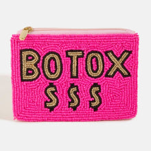Load image into Gallery viewer, Botox Money Seed Beaded Coin Purse
