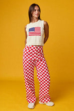 Load image into Gallery viewer, Demi Checkered Bottoms w Elastic Band
