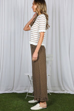 Load image into Gallery viewer, Charming Striped Short Ruffle Sleeve Knitted Sweater VT60773
