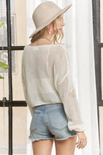 Load image into Gallery viewer, STAR PATTERN KNIT SWEATER- LESW3834
