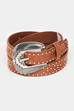 Load image into Gallery viewer, Western Leather Belt
