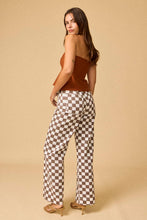 Load image into Gallery viewer, Demi Checkered Bottoms w Elastic Band
