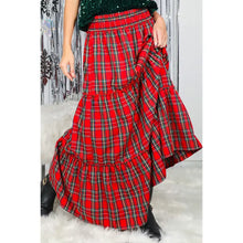 Load image into Gallery viewer, Bohemian Tiered Maxi Skirt
