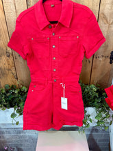 Load image into Gallery viewer, J.B.Red Romper
