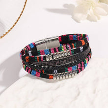 Load image into Gallery viewer, MAGNETIC BUCKLE BOHO MULTI LAYER BRACELET | 40B5139
