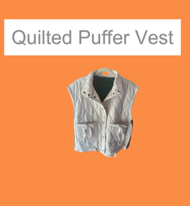 Quilted Puffer Vest