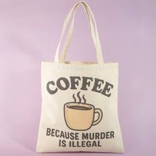 Load image into Gallery viewer, Coffee Tote Bag
