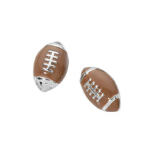 Load image into Gallery viewer, Football Stud Earrings
