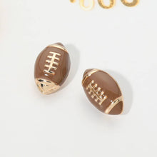 Load image into Gallery viewer, Football Stud Earrings
