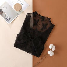 Load image into Gallery viewer, Floral Lace Sheer Mesh Layering see through Top
