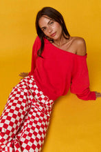 Load image into Gallery viewer, Demi Checkered Bottoms w Elastic Band
