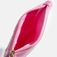 Load image into Gallery viewer, Drinks On Me Print Beaded Coin Purse
