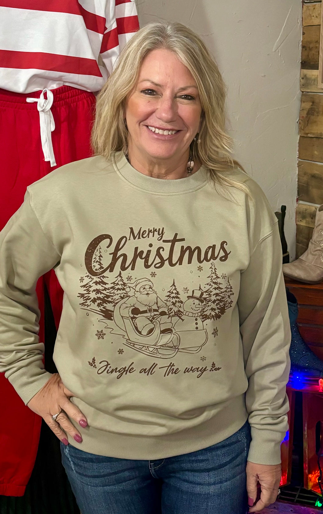 Jingle all the way Sweatshirt