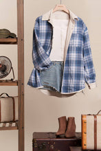 Load image into Gallery viewer, Reversible Corduroy and Plaid Shacket
