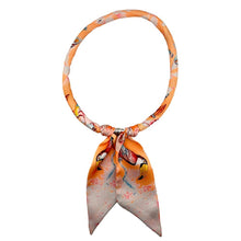 Load image into Gallery viewer, Botanical Print Fabric Scarf Magnetic Necklace
