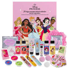 Load image into Gallery viewer, Advent Calendar Disney Princess 24 Day Bath &amp; Body Gift Set

