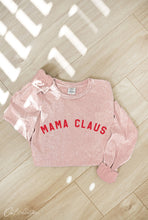 Load image into Gallery viewer, MAMA CLAUS Mineral Washed Long Sleeve Graphic
