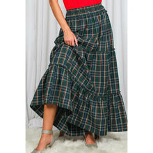 Load image into Gallery viewer, Bohemian Tiered Maxi Skirt
