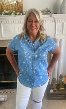 Load image into Gallery viewer, Star is Born Denim Shirt
