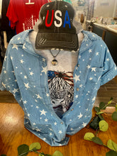Load image into Gallery viewer, Star is Born Denim Shirt
