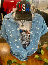 Load image into Gallery viewer, Star is Born Denim Shirt
