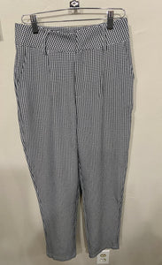 Black and White Houndstooth Trouser