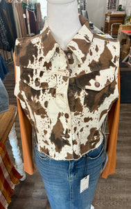 J.B. Brown Cow Vest