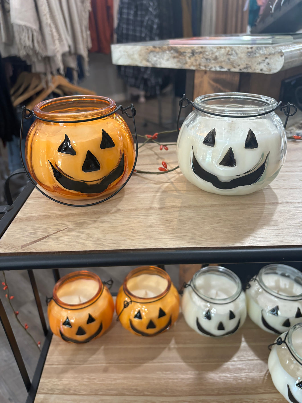pumpkin candle
