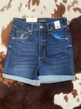 Load image into Gallery viewer, Judy Blue HW tummy control denim shorts
