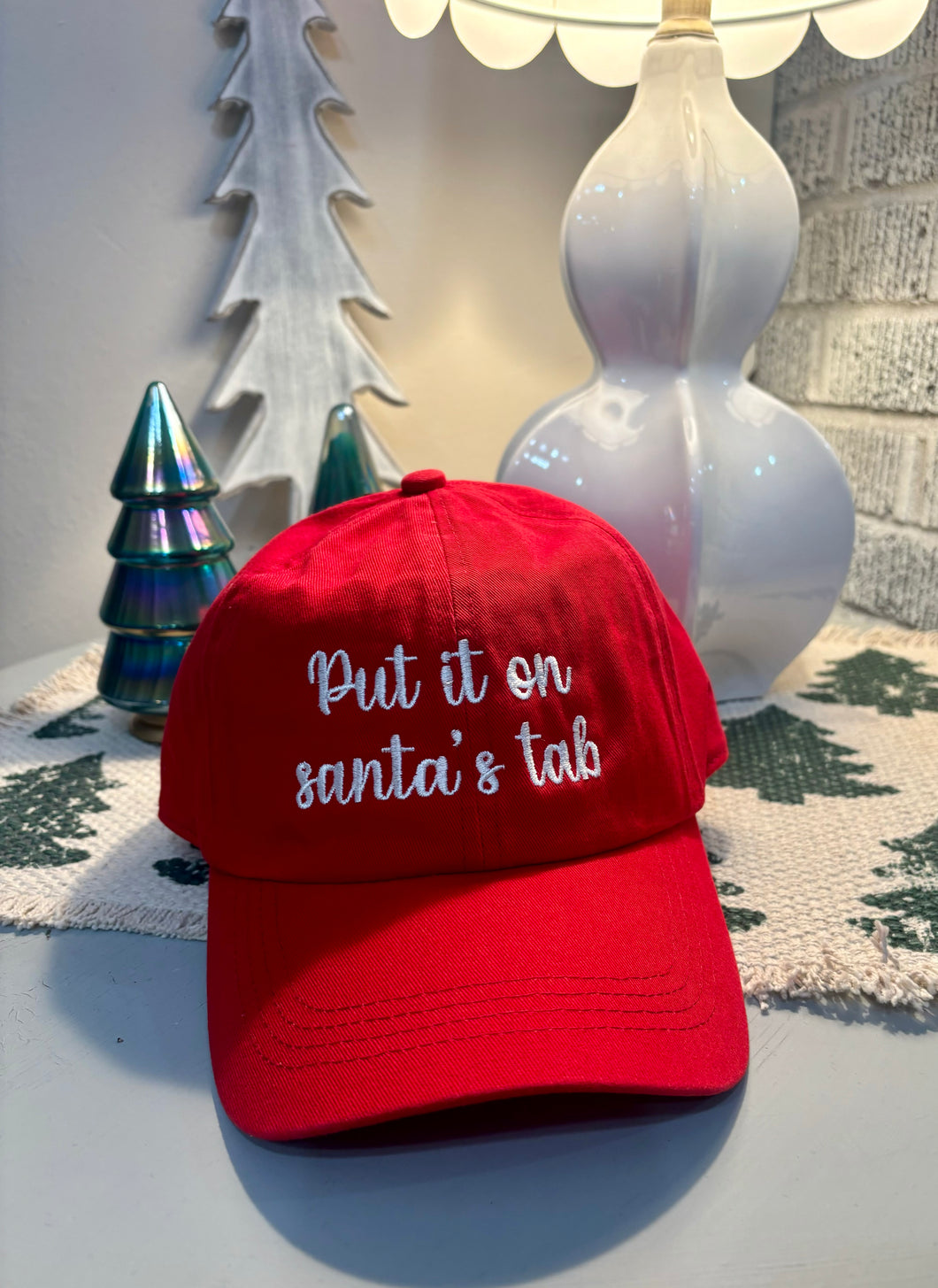 Put it on Santa Ballcap