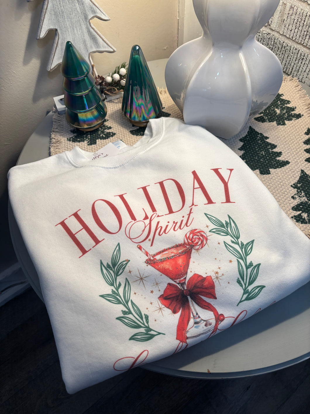 Holiday Cocktail Club Sweatshirt