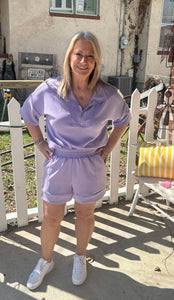 Lavender Short Set