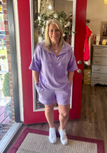 Load image into Gallery viewer, Lavender Short Set
